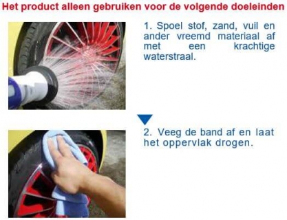 SENSHA Aqueous Tire Wax instructie 1van2a