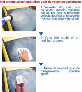 SENSHA Glass Polish Instructie 1van2a