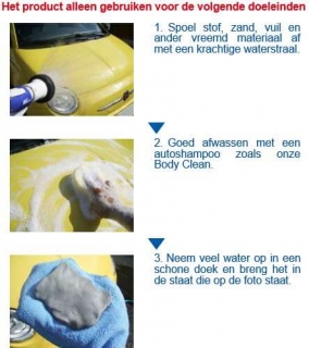 SENSHA Clean Clay Instructie 1van2a