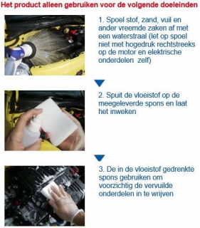 SENSHA Engine Clean instructie 1van2a